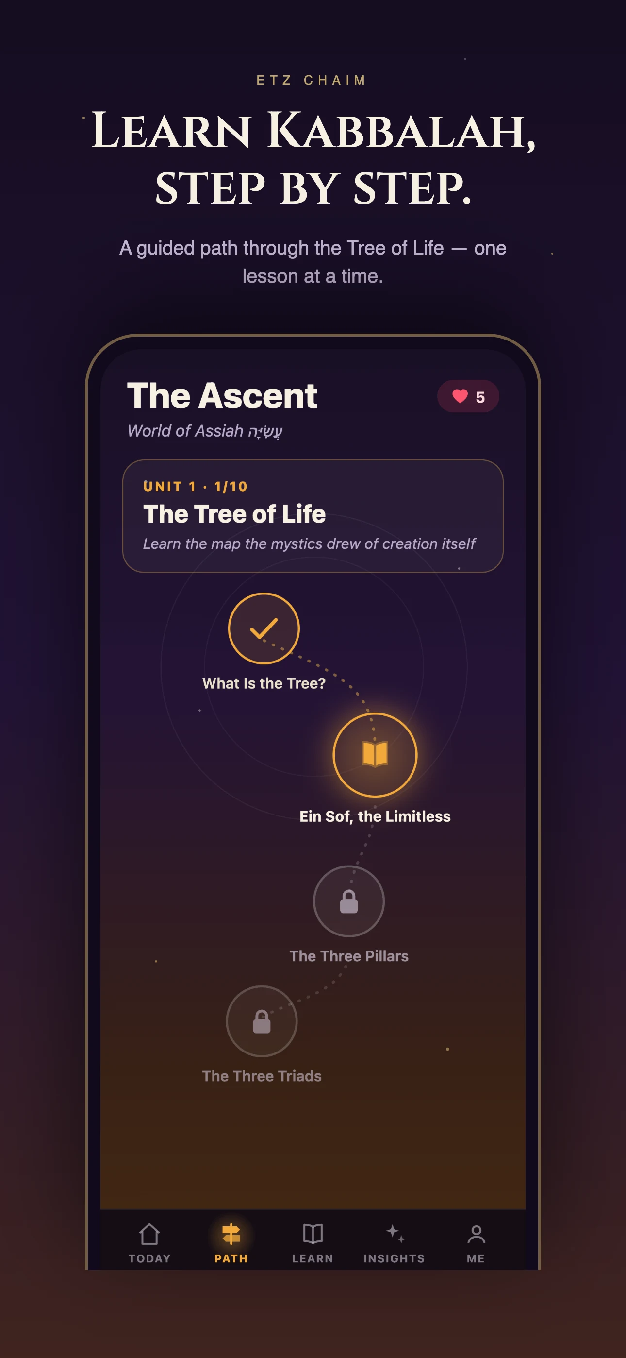 Etz Chaim: Kabbalah Study screenshot