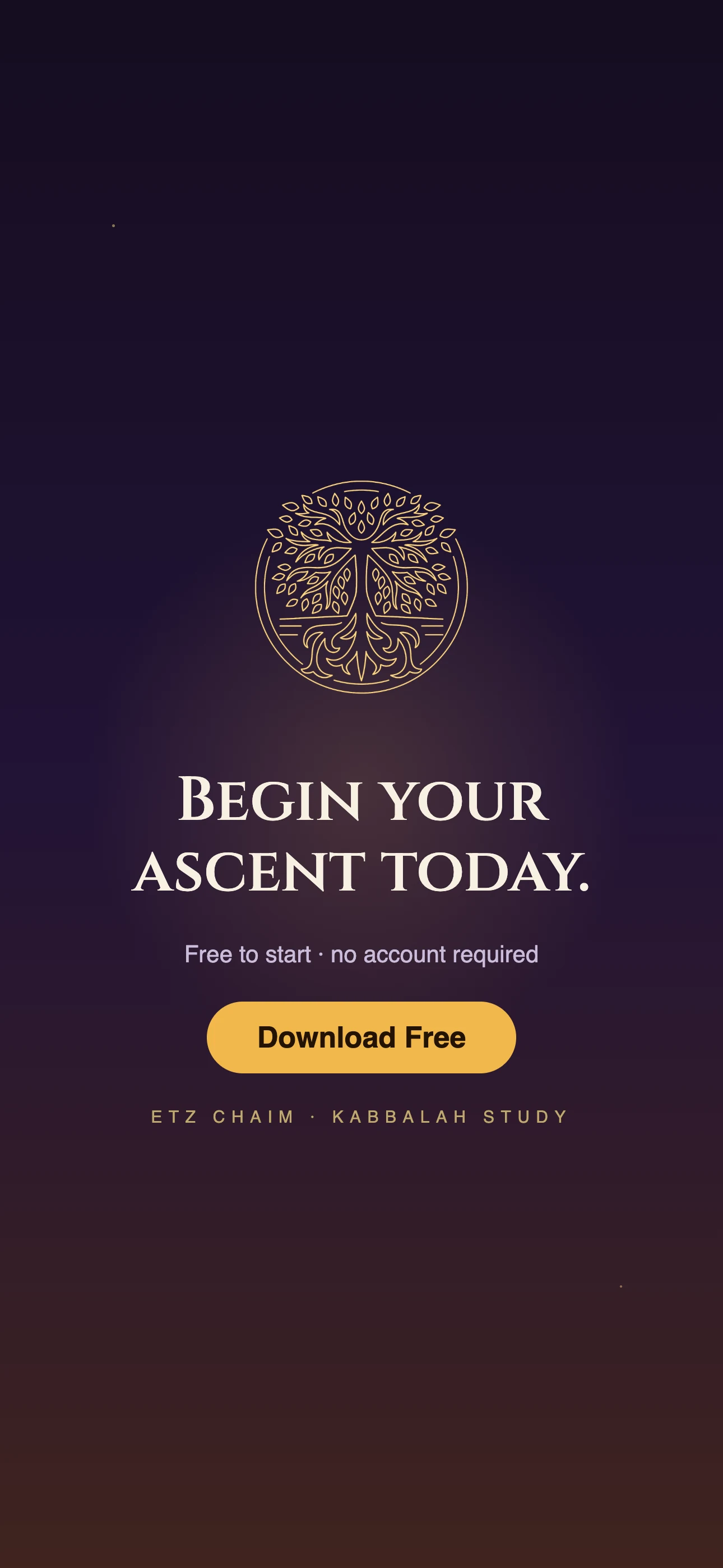 Etz Chaim: Kabbalah Study screenshot